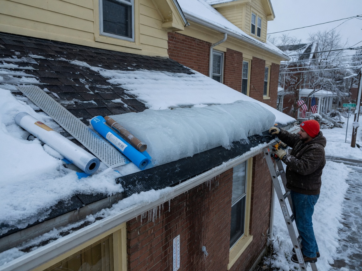How to Prevent Ice Dams on Gutters During Frankfort Winters
