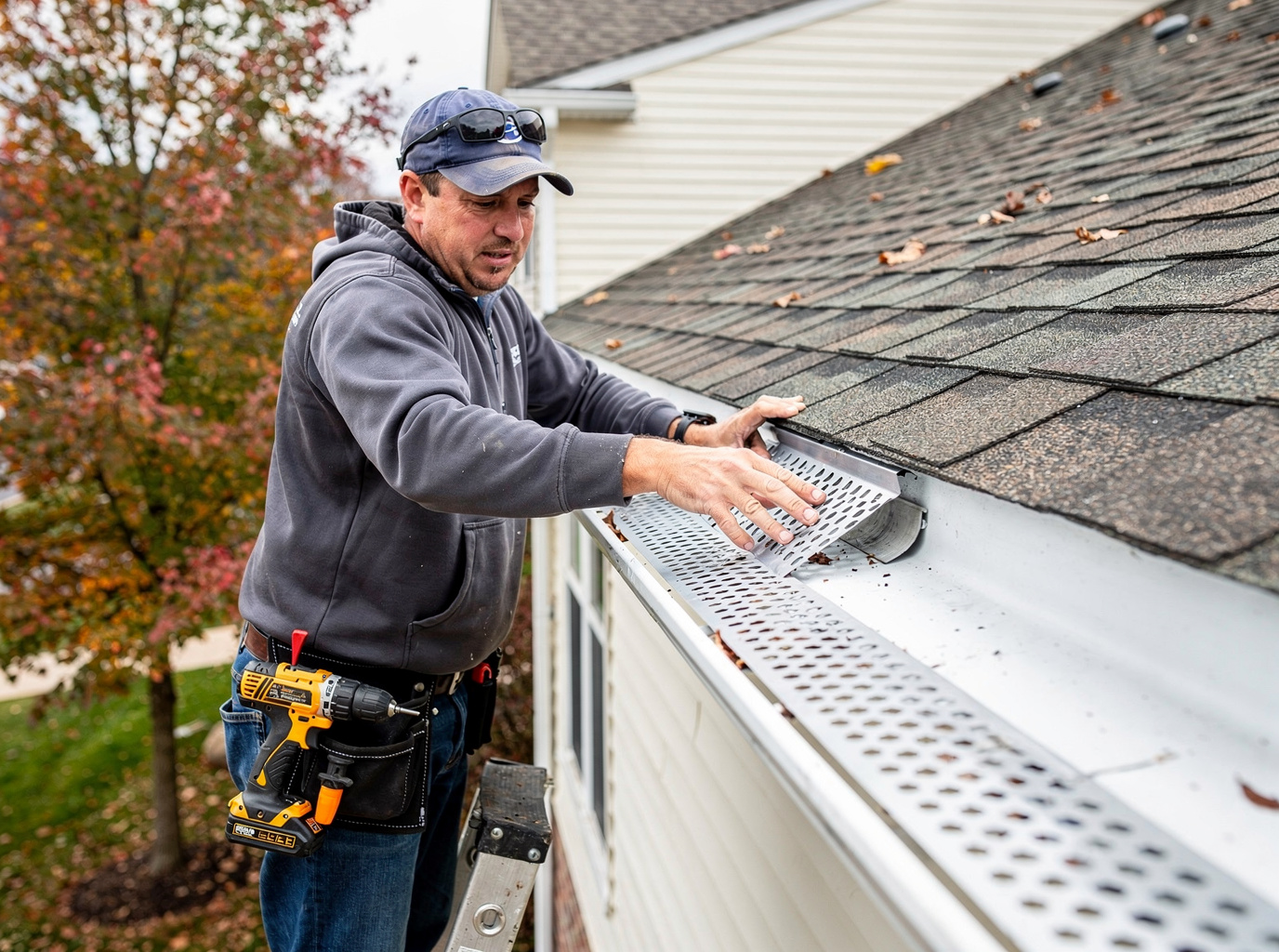 Leaf Guard Installation in Frankfort